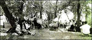 Birtle Band in the Park 1940