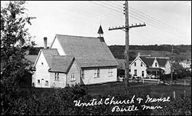 Birtle United Church and Manse
