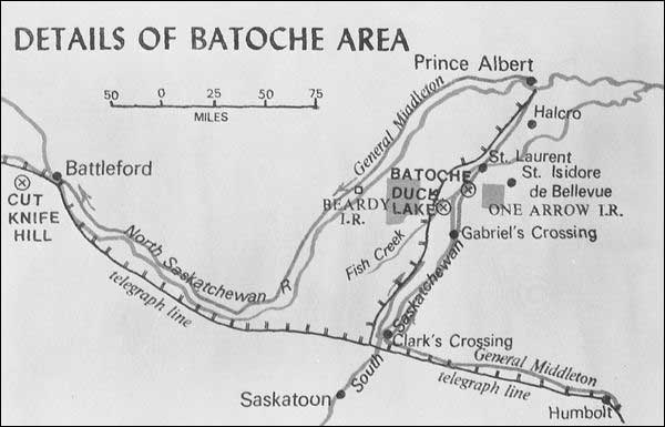 Details Of Batoche Area